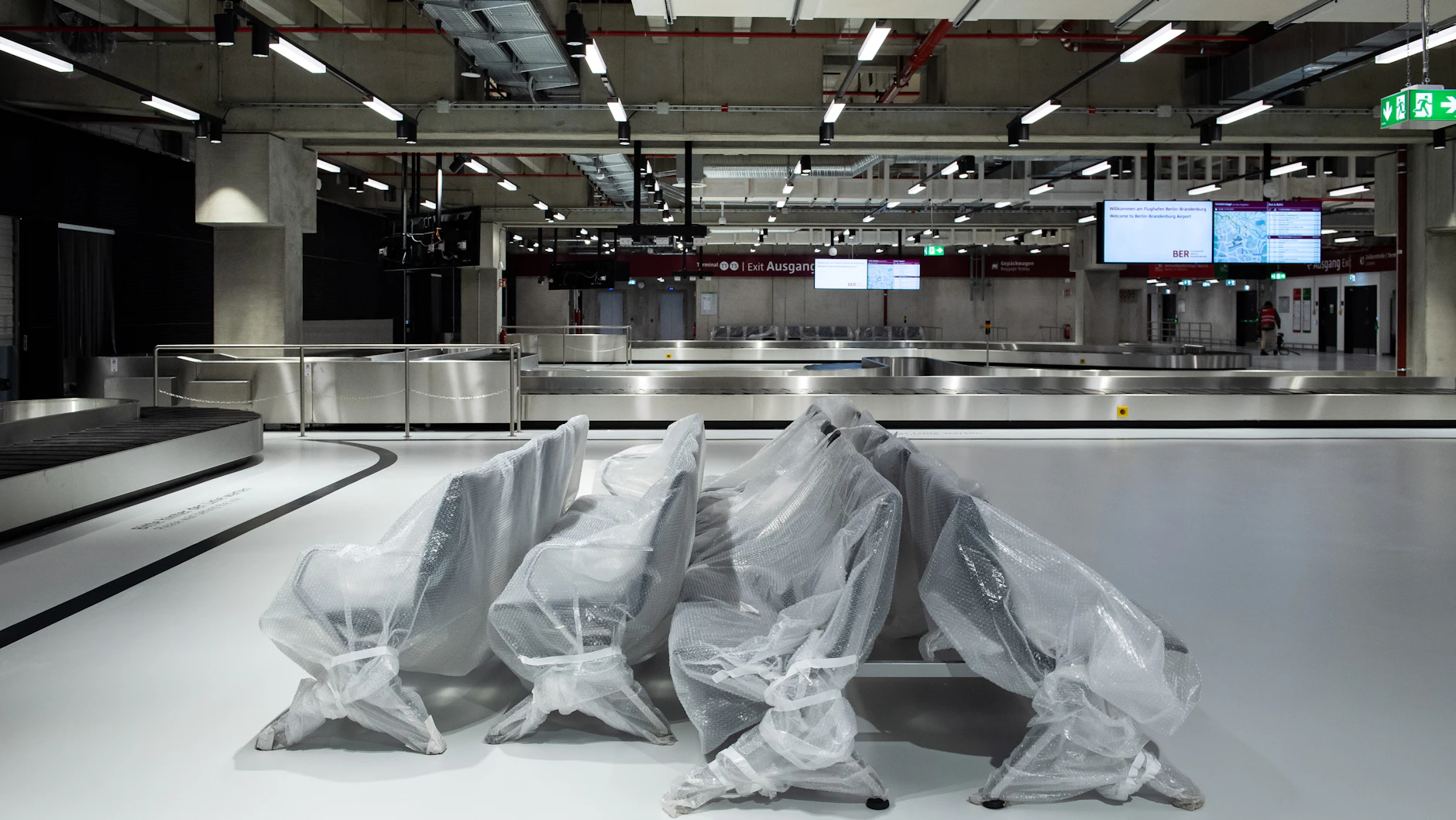 Innenansicht im Terminal 2.<br>