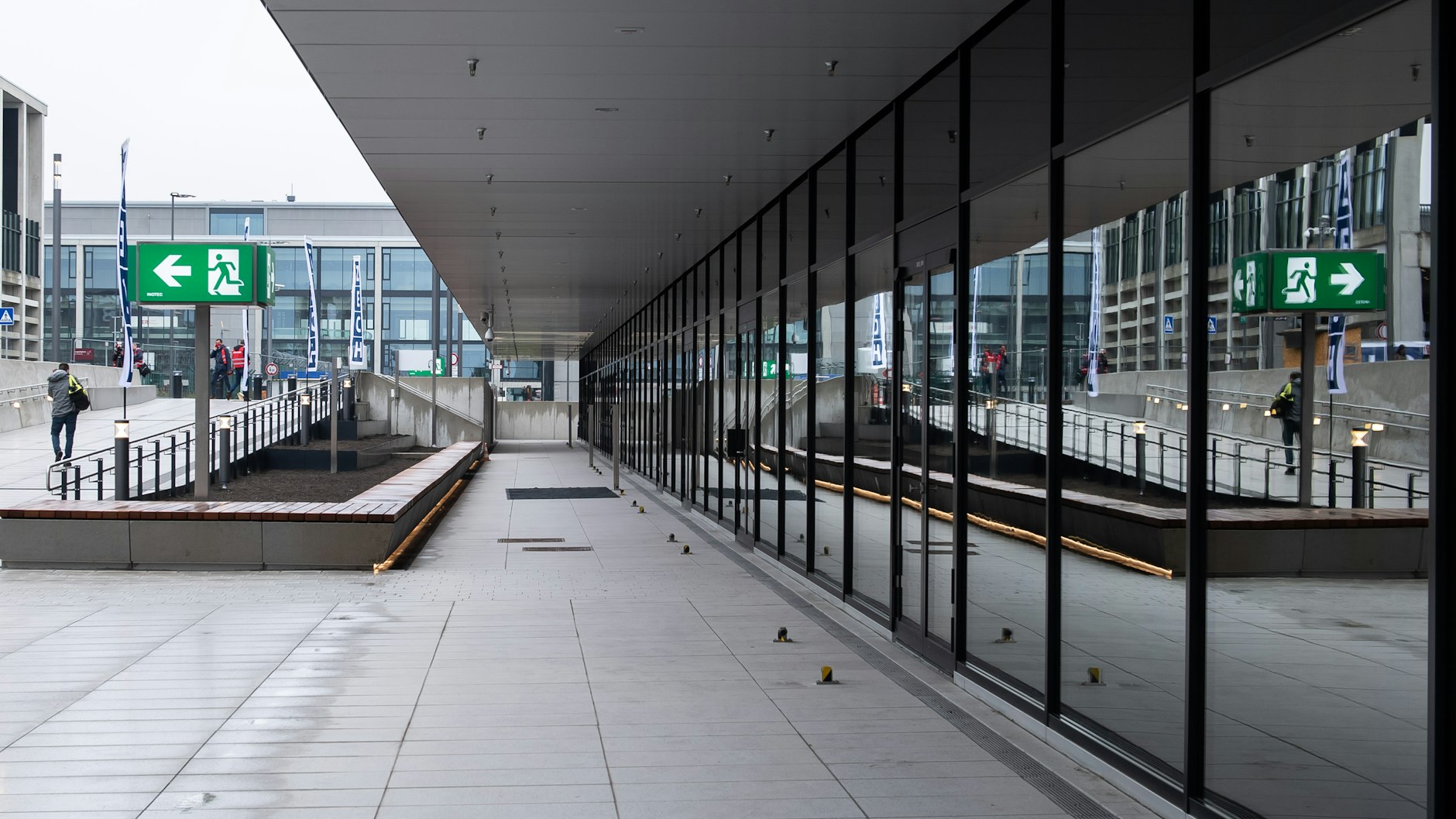 Beton und Stahl pur: BER-Terminal 2.