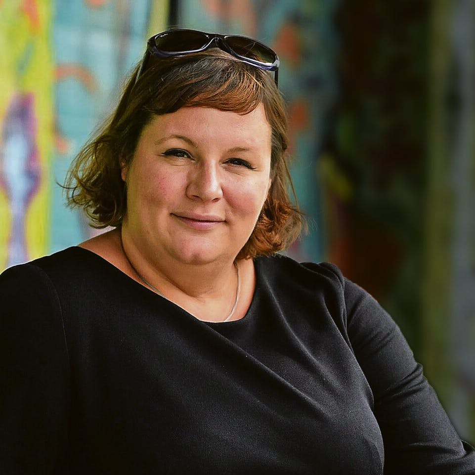 Antje Kapek, Fraktionschefin der Berliner Grünen.