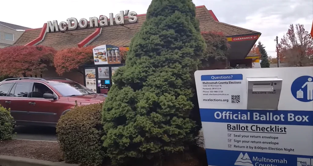 Voting at McDonald's and what Trump had in common with the Berlin protestors