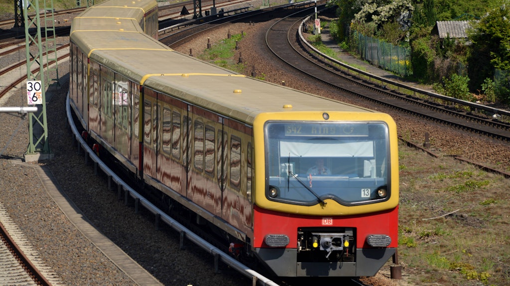 Mehrere SBahnlinien in Berlin ab Freitagabend unterbrochen