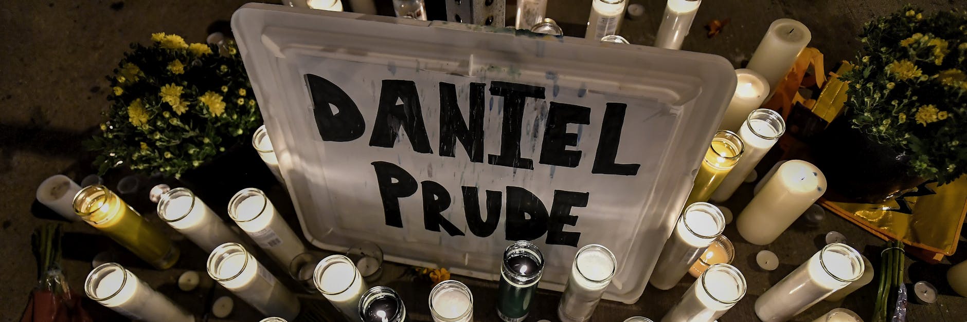 Gedenkstelle für Daniel Prude in der amerikanischen Stadt Rochester.