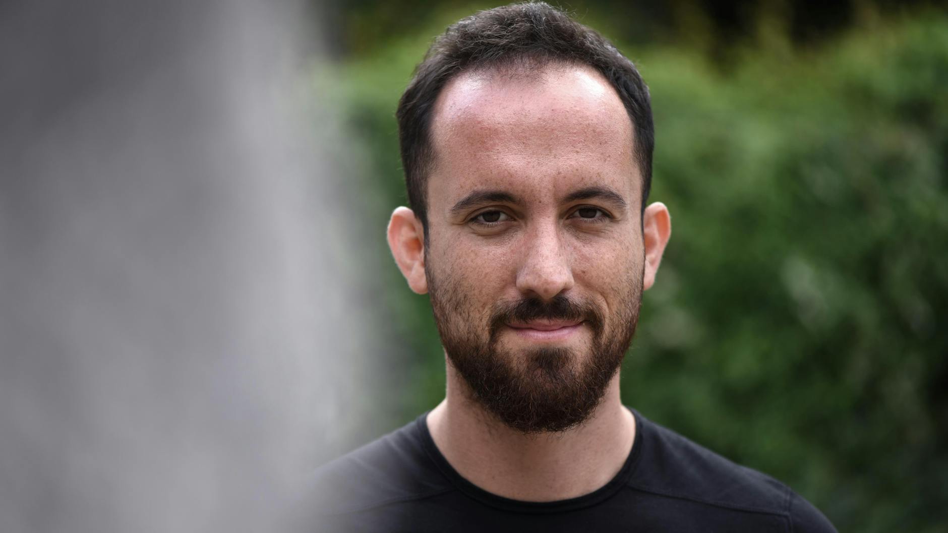 Igor Levit beim Treffen mit der Berliner Zeitung in seinem Kiez in Berlin-Mitte.