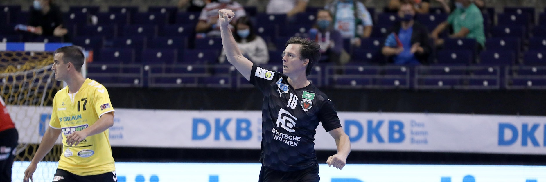 So sehen Sieger aus: Füchse-Profi Hans Lindberg.