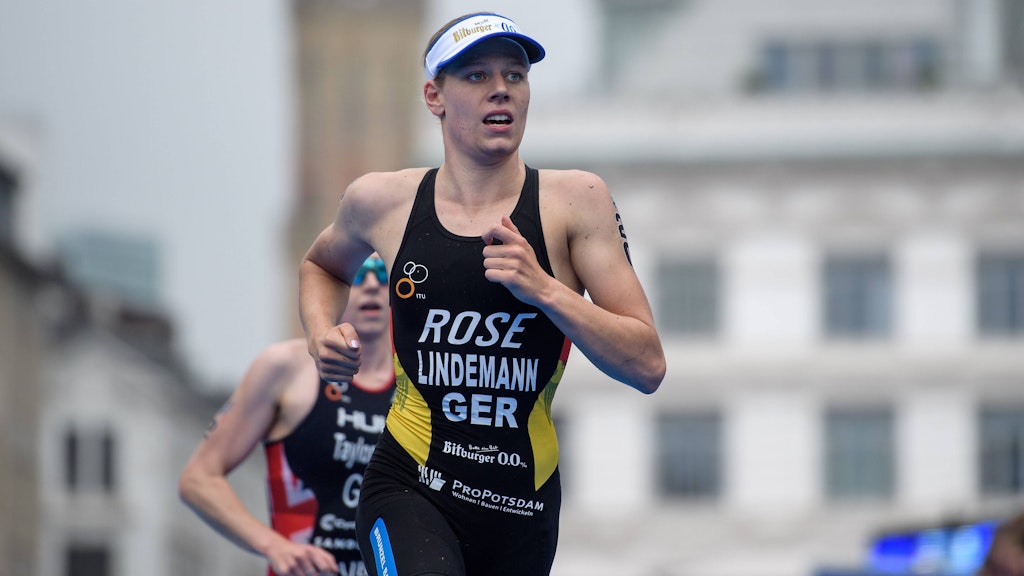 Triathlon in Hamburg : Laura Lindemann: Aus einem Rennen ...