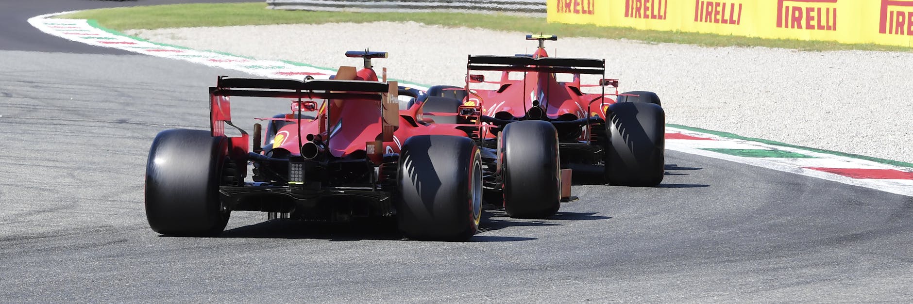 Blamieren sich in Monza bereits in der Qualifikation: Vettel und Leclerc.