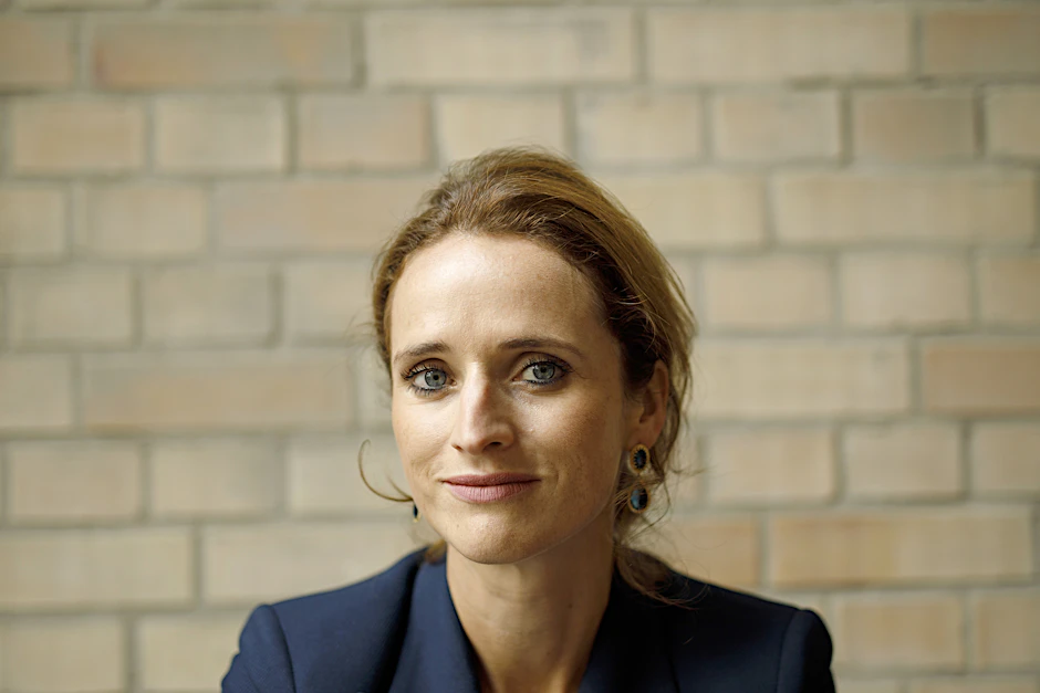 Sie wurde zur „Vordenkerin 2020“ gewählt: die Unternehmerin und Buchautorin Verena Pausder zuhause in Friedrichshain.<br>