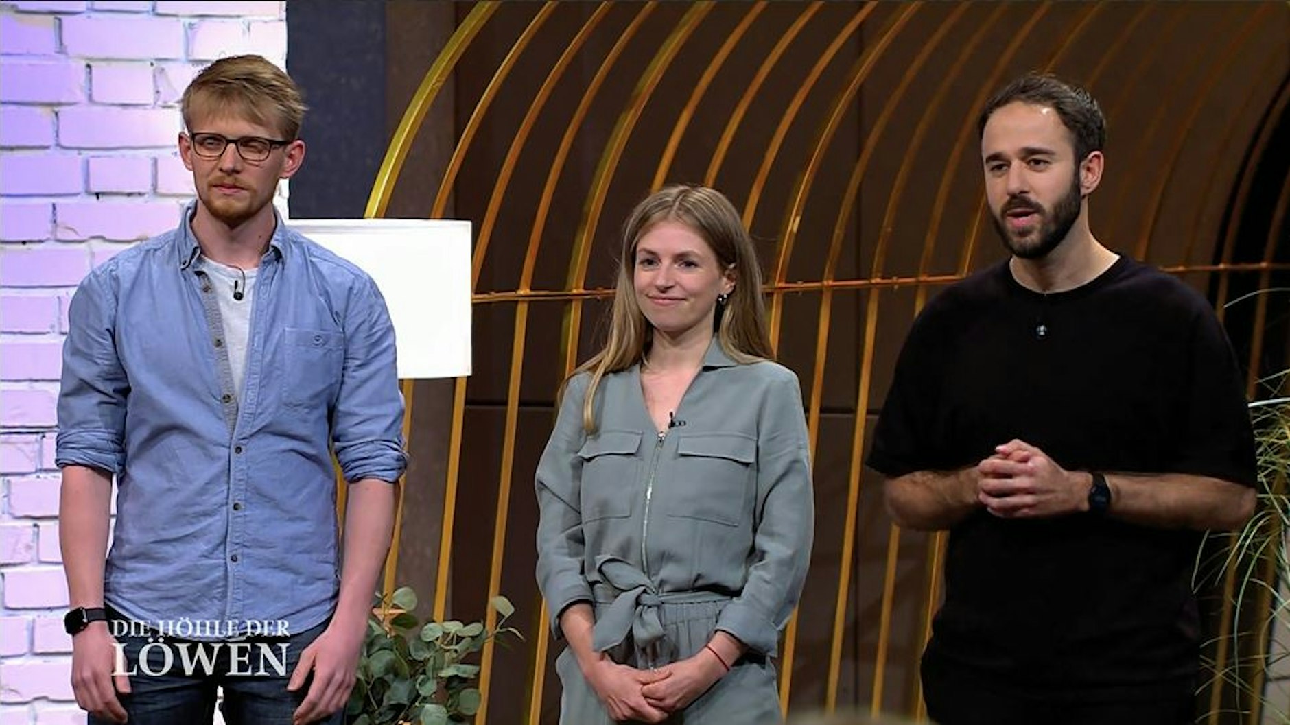 Die Berliner Marius Rackwitz, Christina Roitzheim und Selcuk Aciner