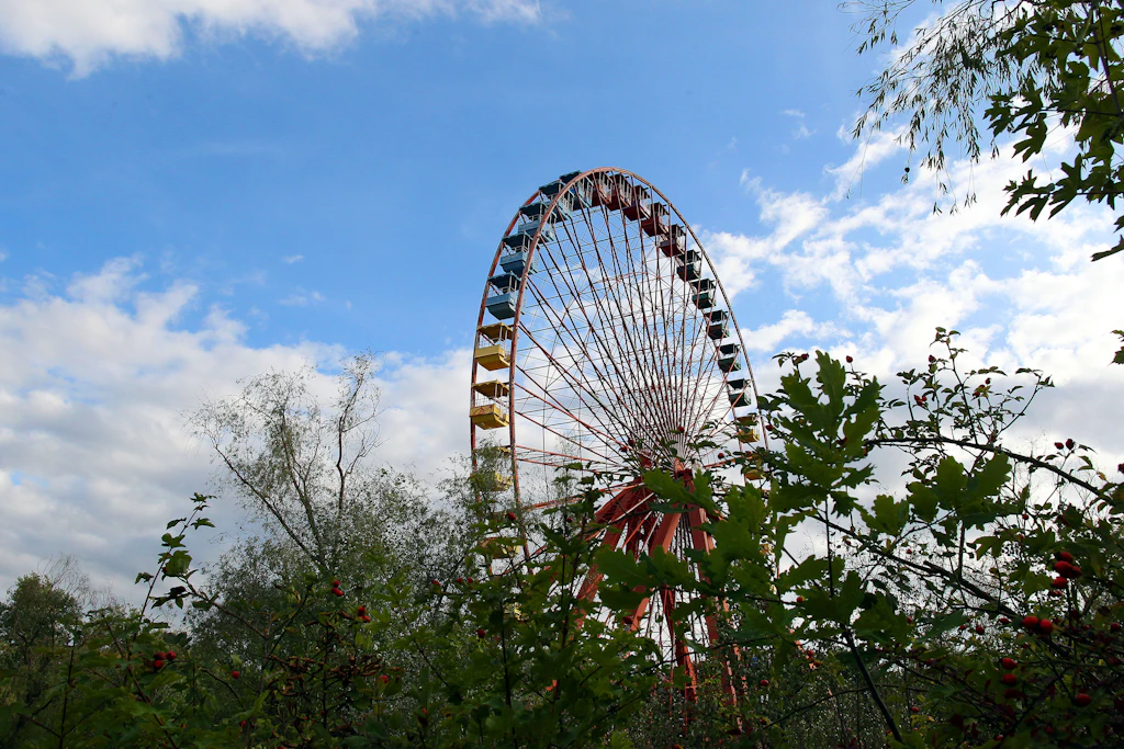 Spreepark: Das Riesenrad wird abgebaut