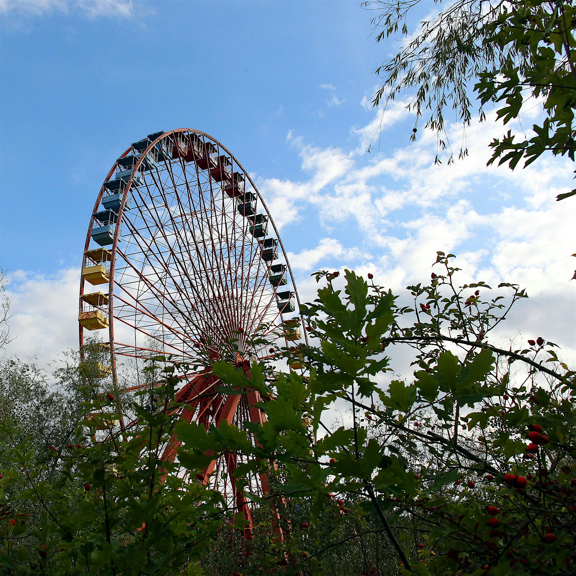 Spreepark: Das Riesenrad wird abgebaut