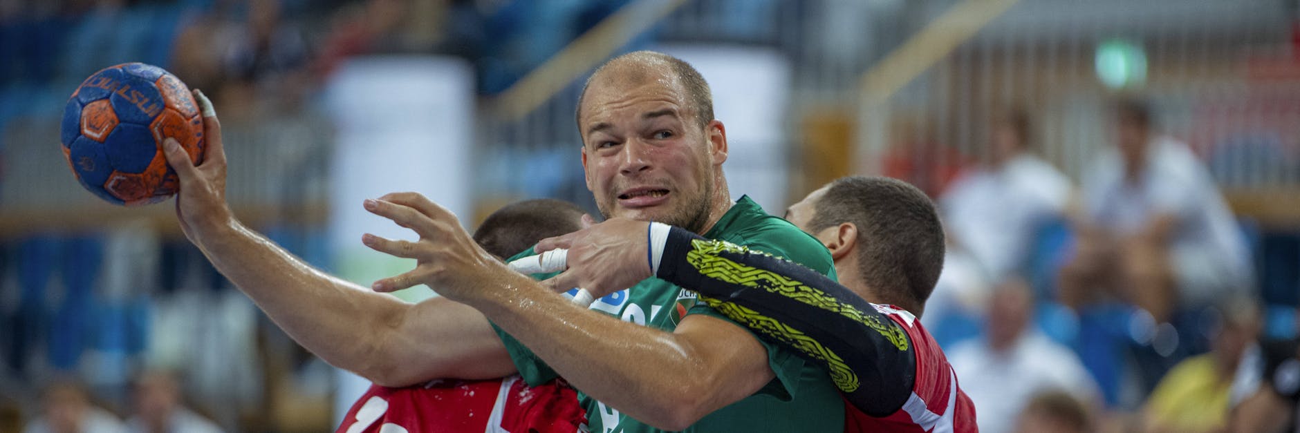 Paul Drux steht mit den Füchsen im Europapokal vor einer echten Herausforderung.