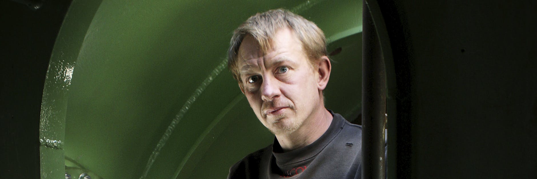 Der Däne Peter Madsen in seinem U-Boot „Nautilus“.