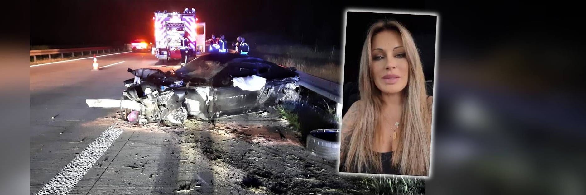 Julia Jasmin Rühle überlebte einen schweren Autounfall auf der Autobahn bei Berlin.