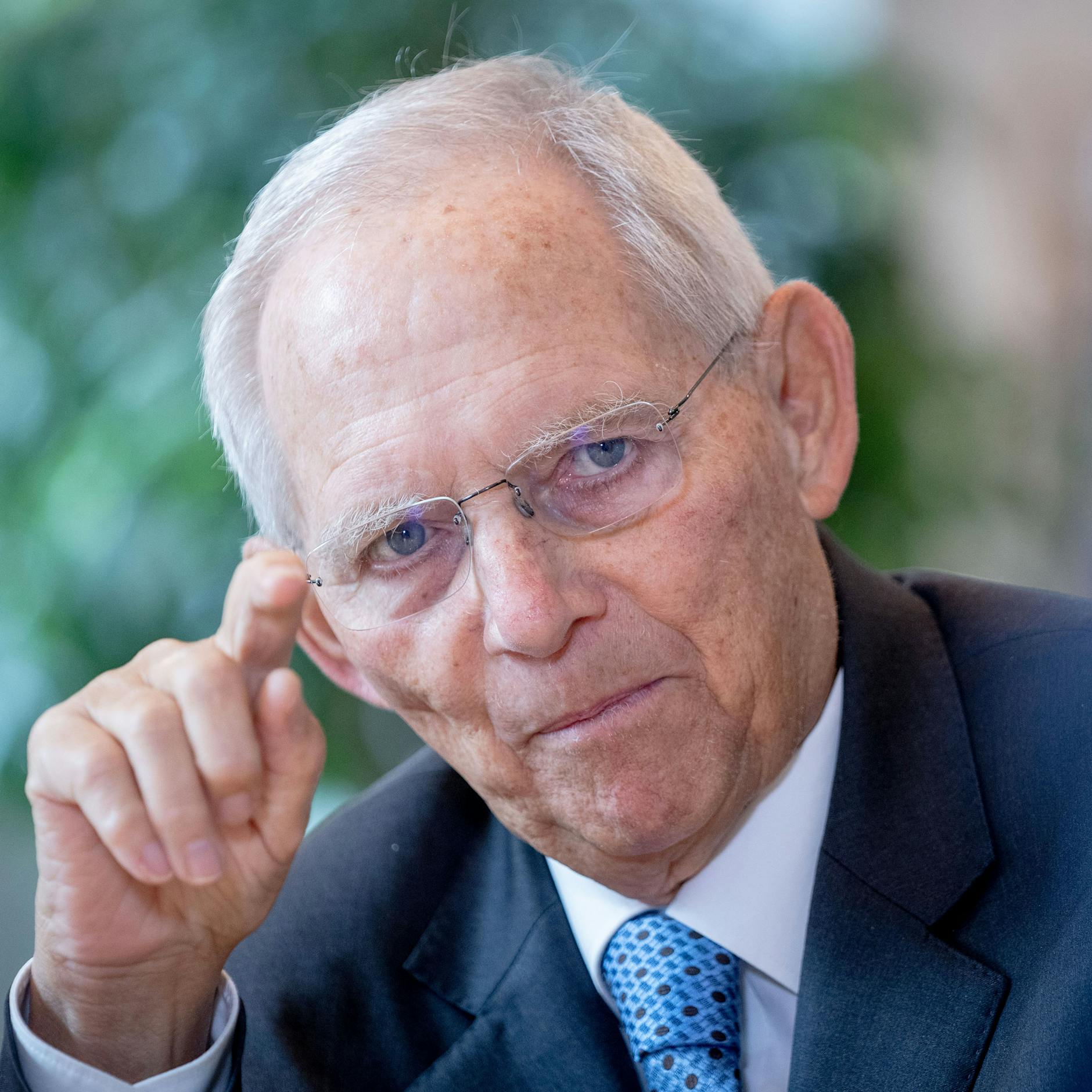 Bundestagspräsident Wolfgang Schäuble: Frauen haben es nicht schwerer in der Politik