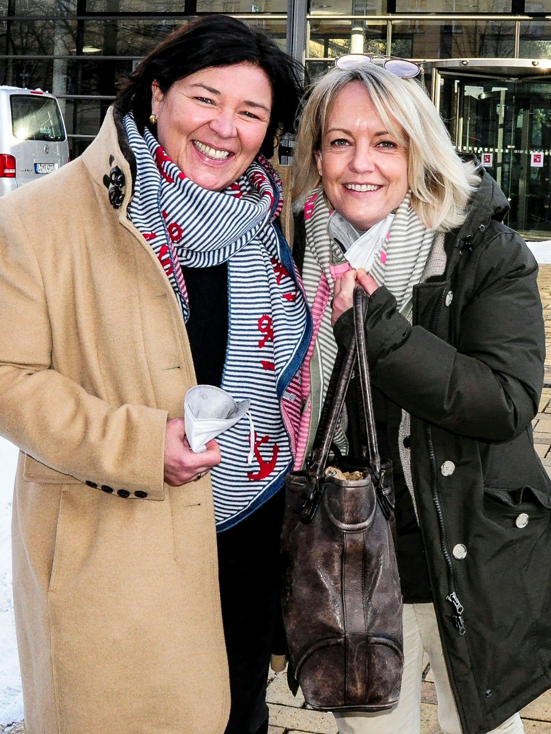 Vera Int-Veen mit Ehefrau Christiane Obi Obermann