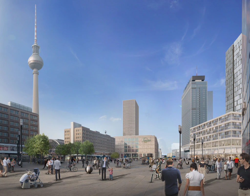 Neuer Streit um Hochhaus-Höhe am Alexanderplatz