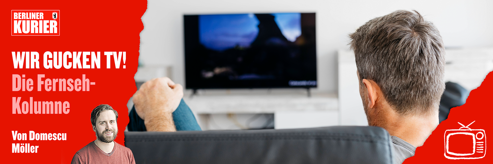 KURIER-Autor Domescu Möller schreibt jeden Donnerstag über das Fernsehen.