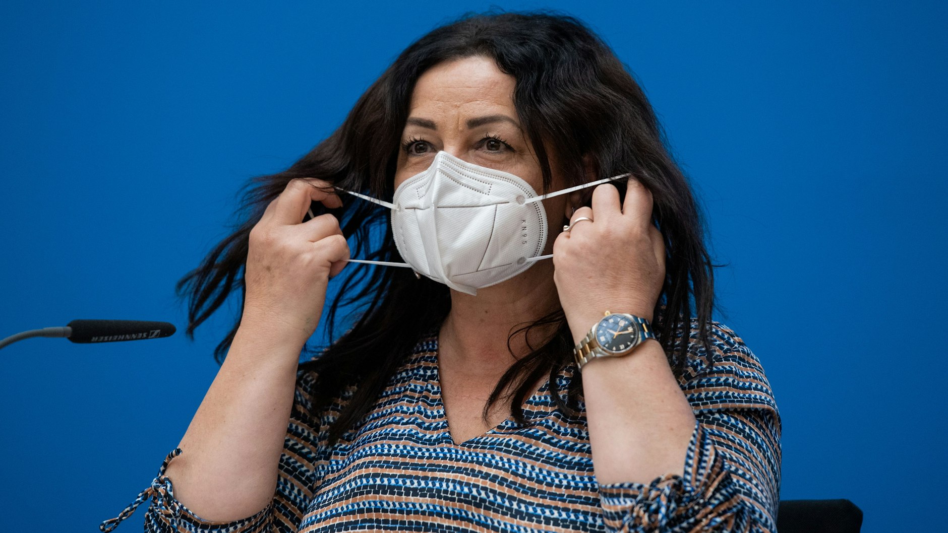 Gesundheitssenatorin Dilek Kalayci (SPD) soll laut Personalrat hohen Druck auf Mitarbeiter ausgeübt haben. 