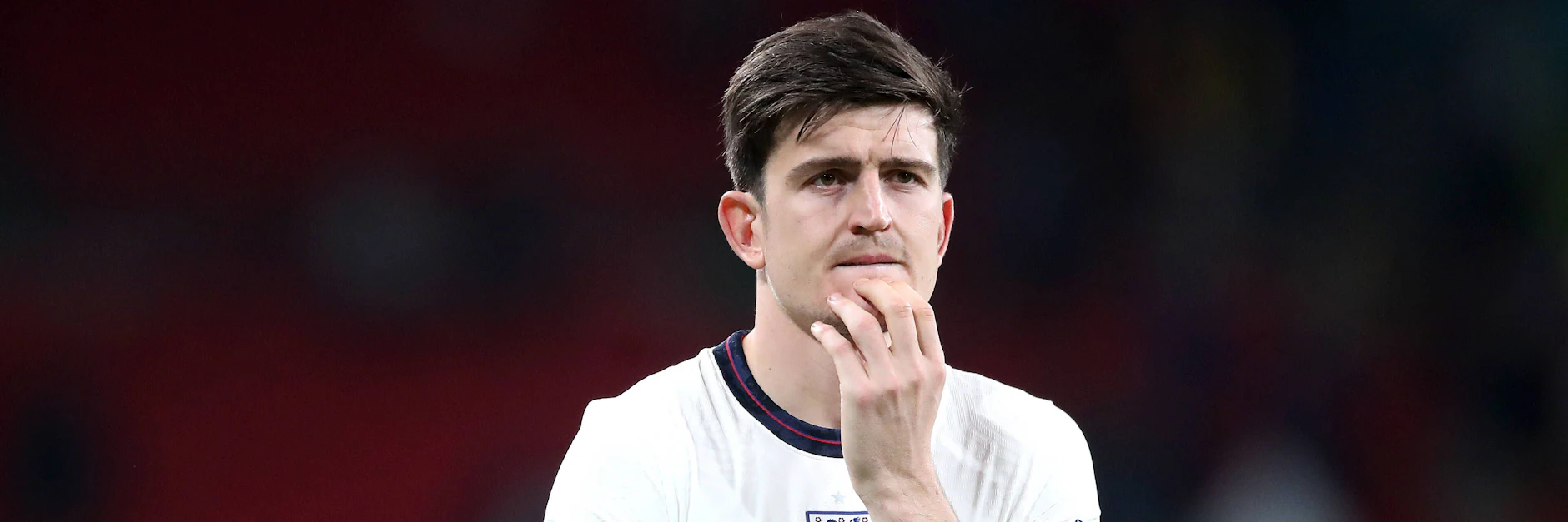 Bestürzt über die Szenen, die sich vor und nach dem EM-Finale im Wembley-Stadion abspielten: Englands Verteidiger Harry Maguire.