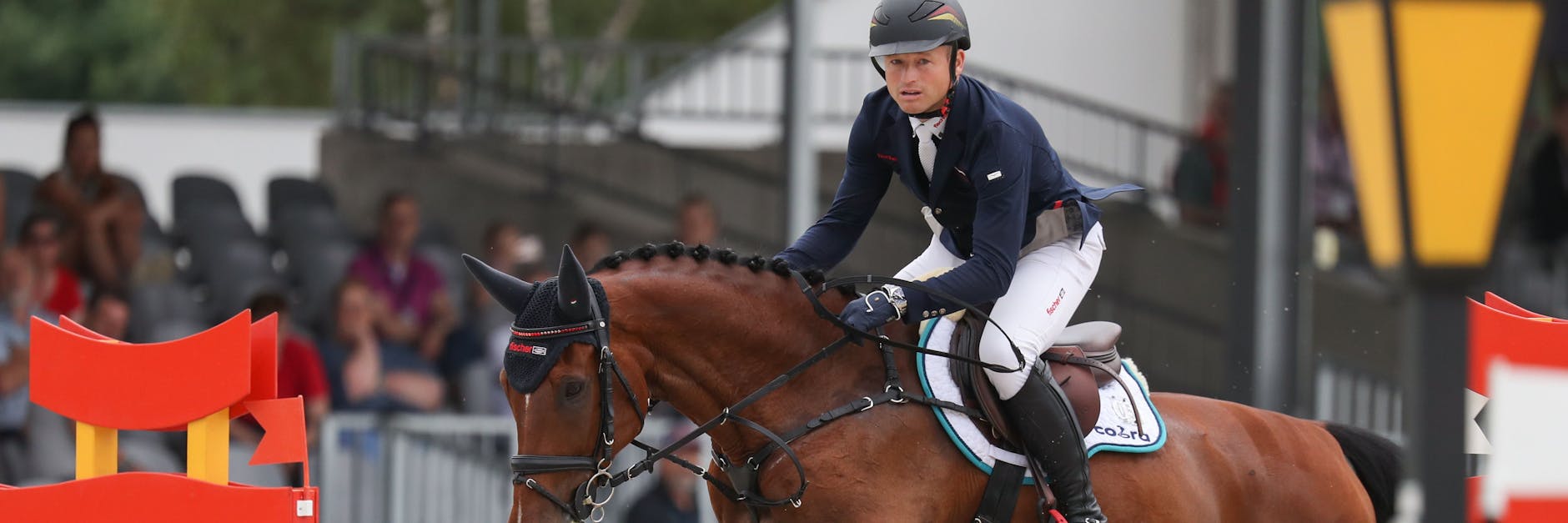 Vielseitigkeitsreiter Michael Jung holte schon 2012 und 2016 Gold. Auch in Tokio ist er wieder Topfavorit.