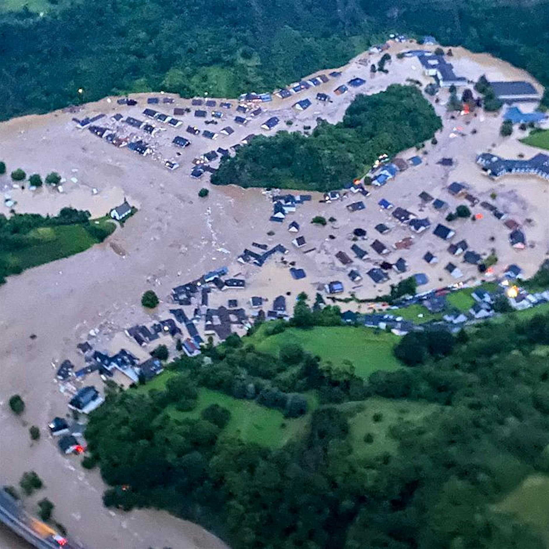 Zu viel Wasser in dürren Zeiten