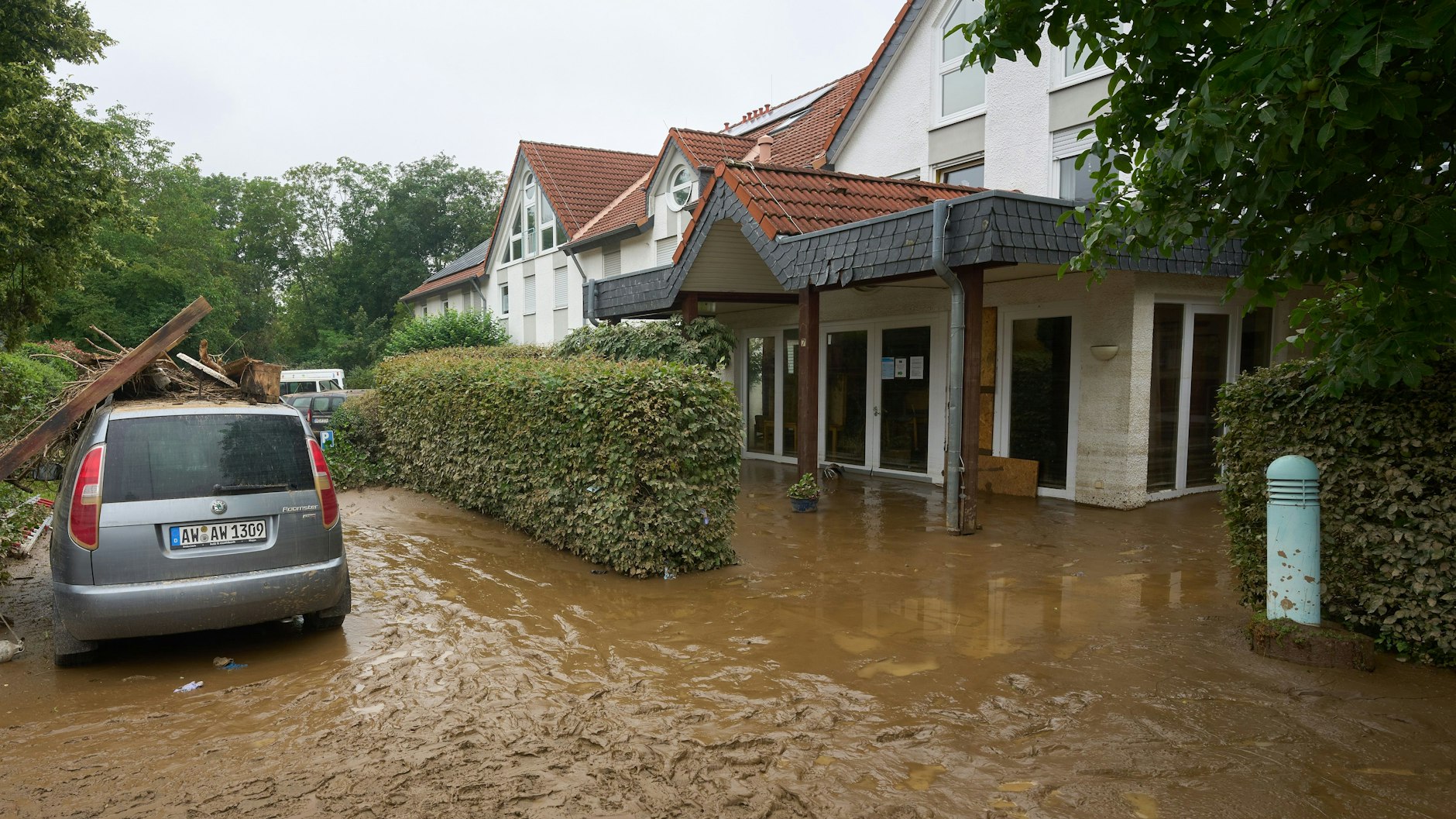 Das Behindertenwohnheim Lebenshilfe-Haus in Sinzig – hier starben zwölf Menschen.&nbsp;