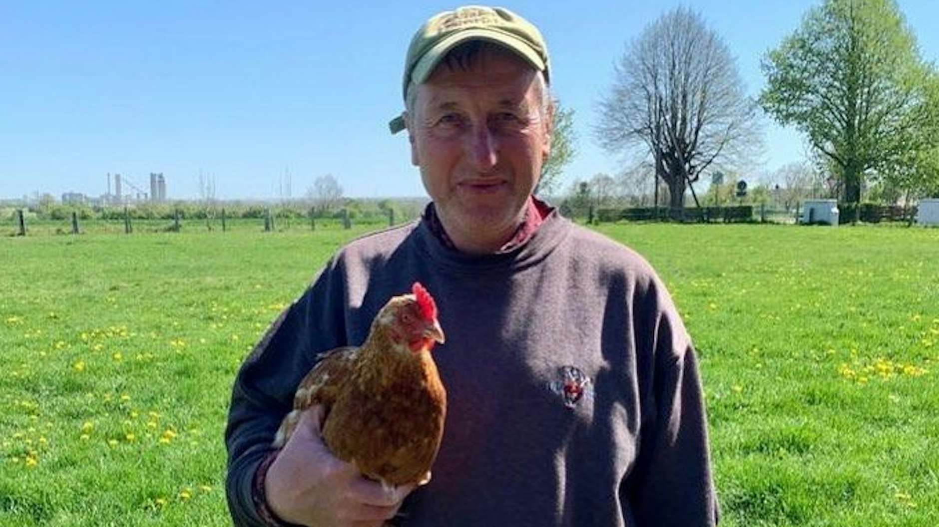 Schäfer Heinrich lebt noch immer hauptsächlich von seiner Landwirtschaft.