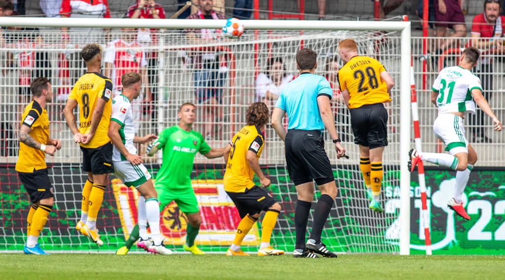 1. FC Union gewinnt gegen Dynamo Dresden