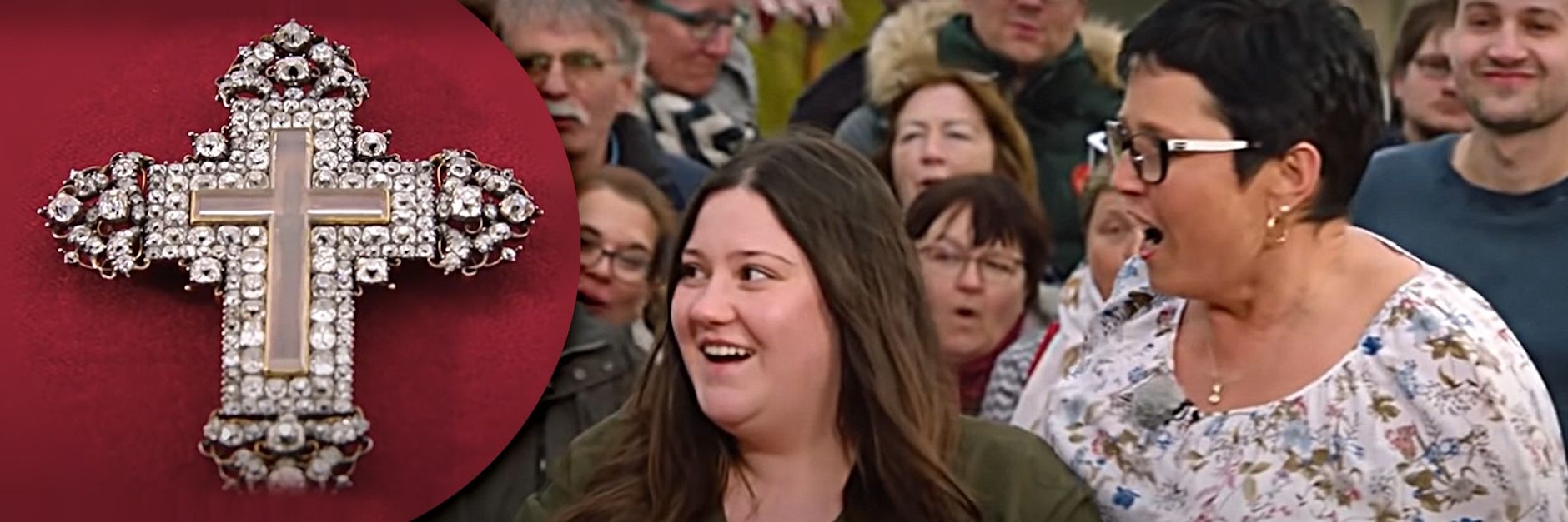 Dieses besondere Edelstein-Kreuz kam bei „Bares für Rares“ für eine astronomische Summe unter den Hammer.