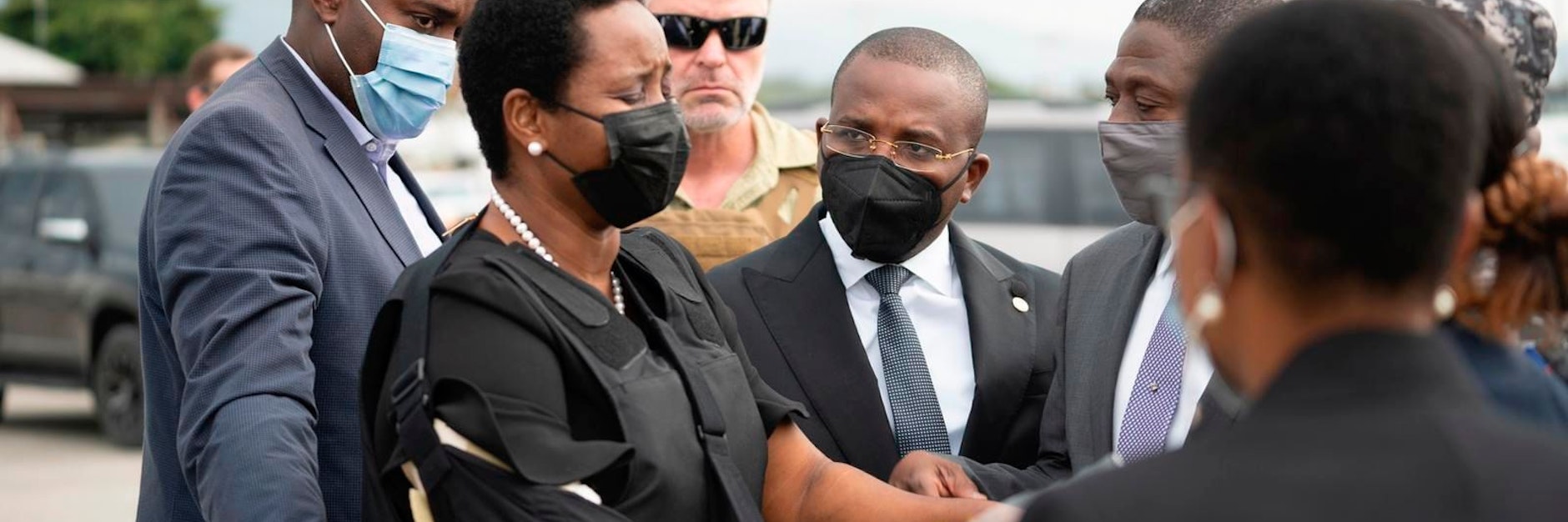 Die angeschossene Präsidentenfrau Martine Moise kehrt aus einer US-Klinik nach Haiti zurück.