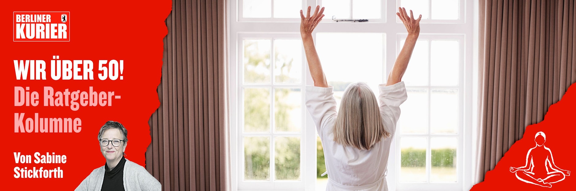 KURIER-Autorin Sabine Stickforth schreibt jeden Dienstag über das Leben über 50 in Berlin. Dieses Mal geht es um das Thema Bewegung.