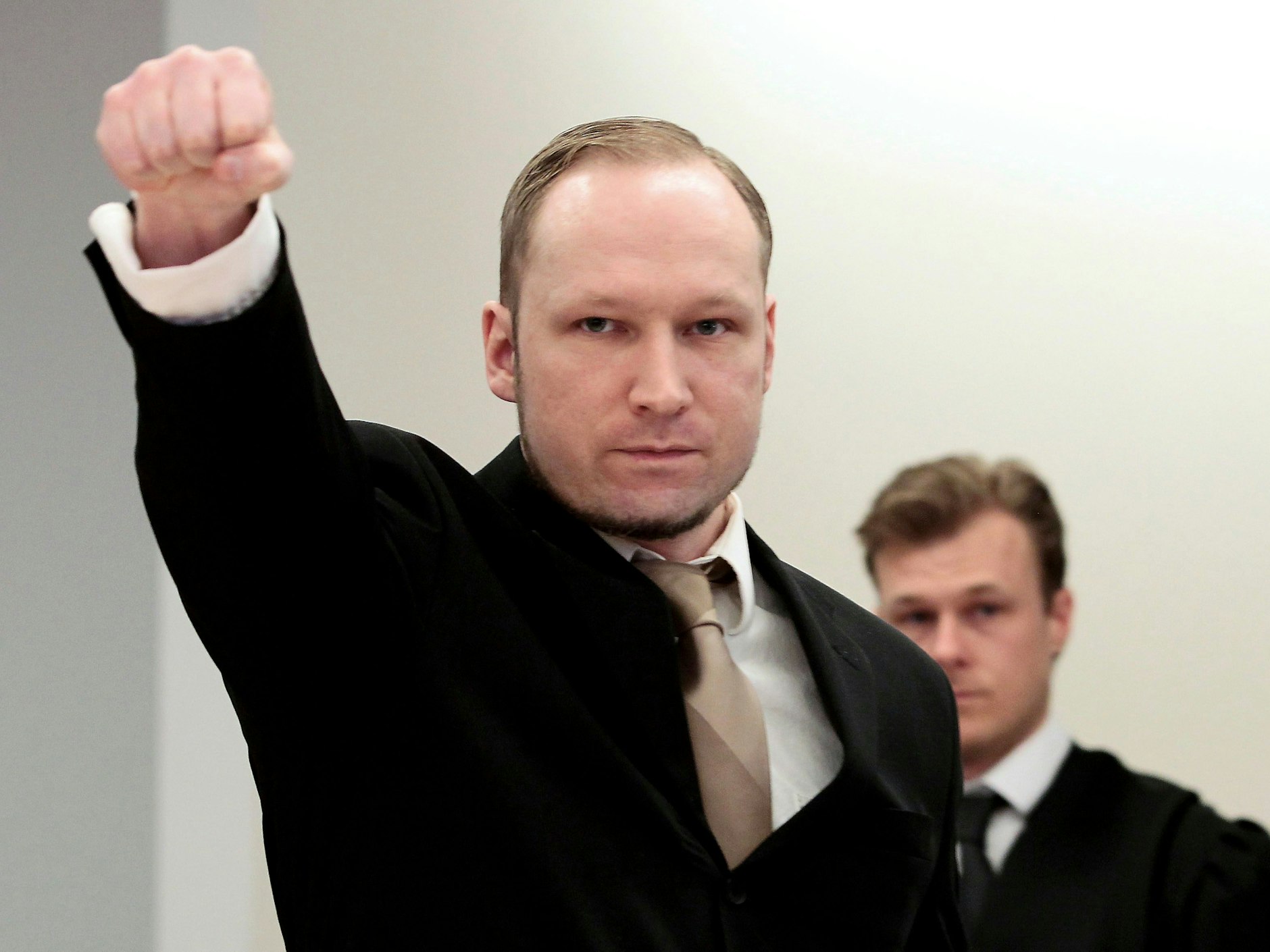 Anders Behring Breivik vor Gericht.