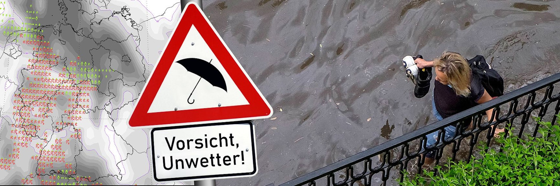 Gerade erst hat sich die Lage beruhigt, doch zum Wochenende ziehen schon neue Unwetter über Deutschland auf.