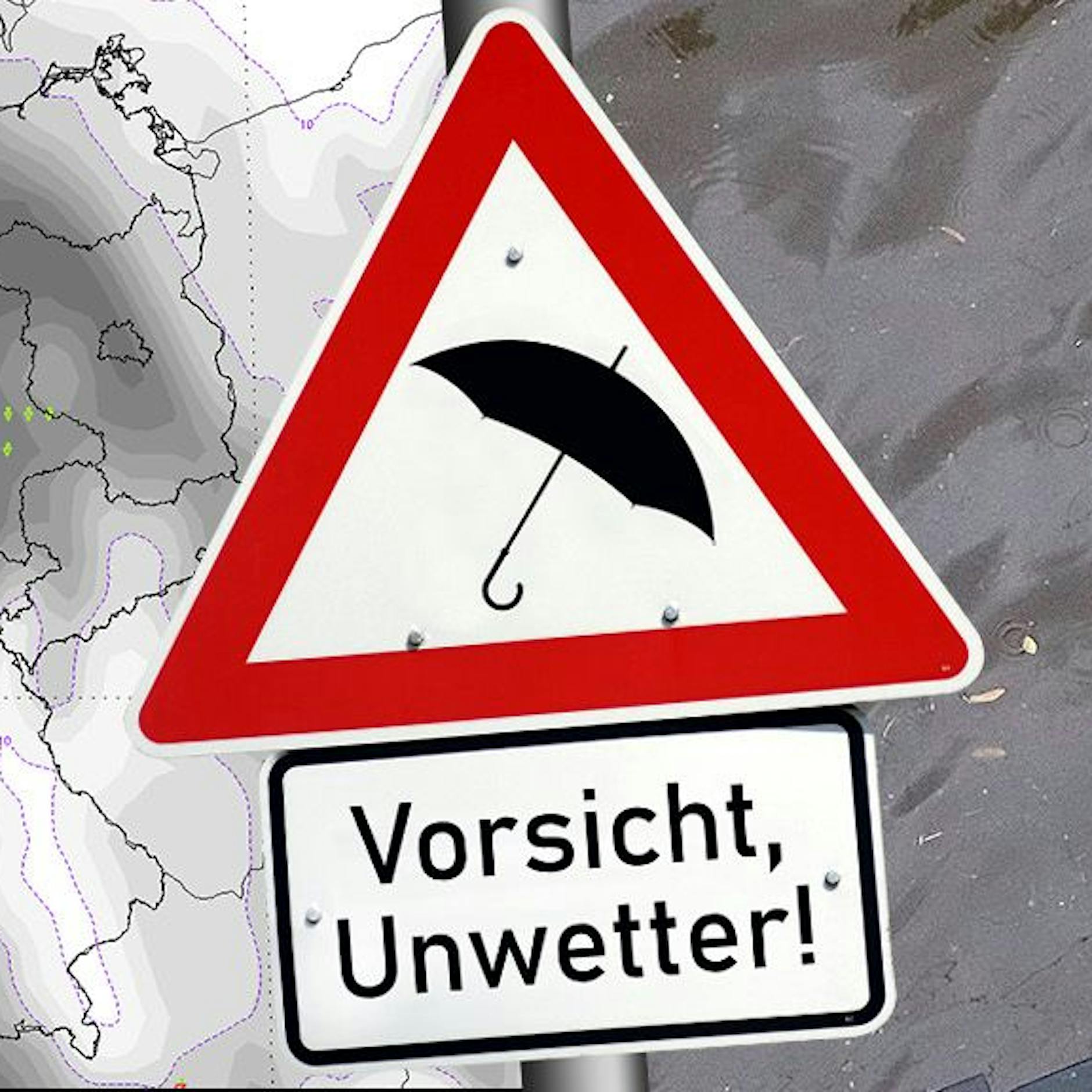 Jetzt droht neues Chaos: Wetter-Experte warnt vor weiteren Sturzfluten, schweren Gewittern und Starkregen!