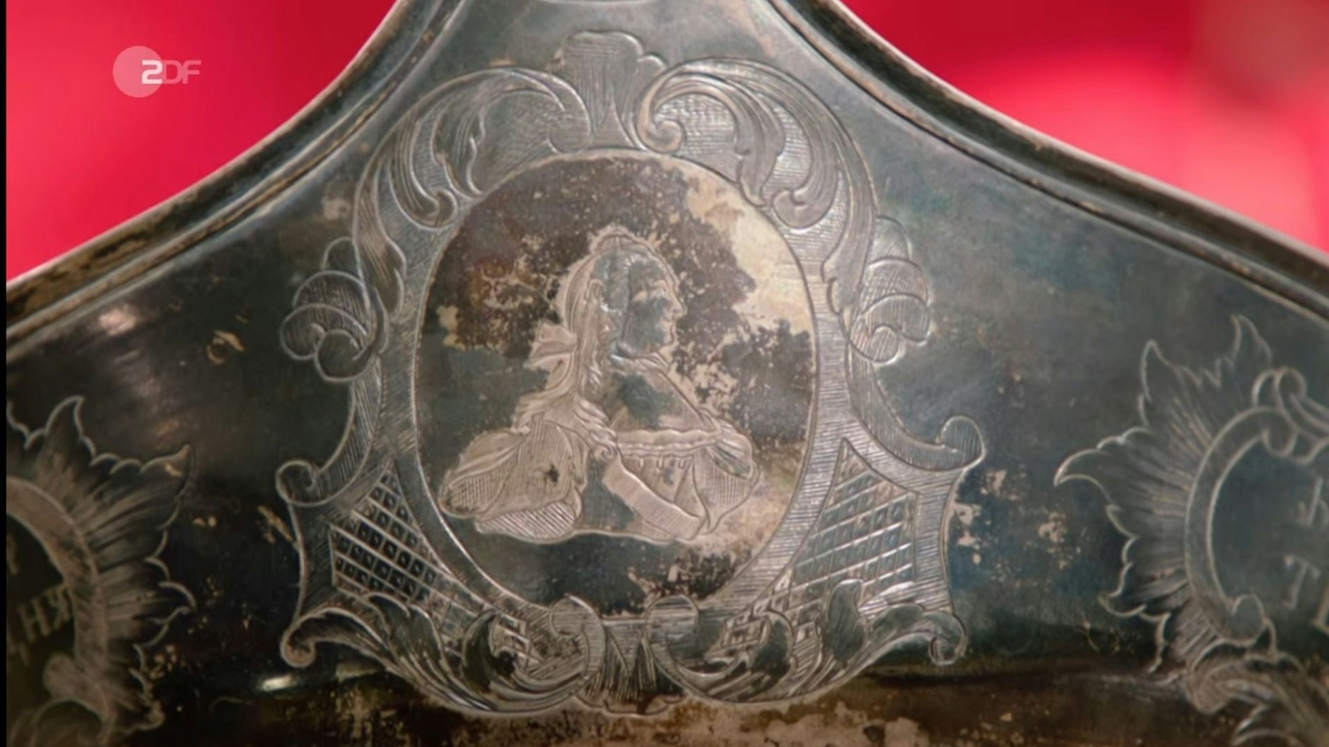 Katharina die Große ist auf dem Kovsh abgebildet, der bei&nbsp;„Bares für Rares“ zum Verkauf steht.