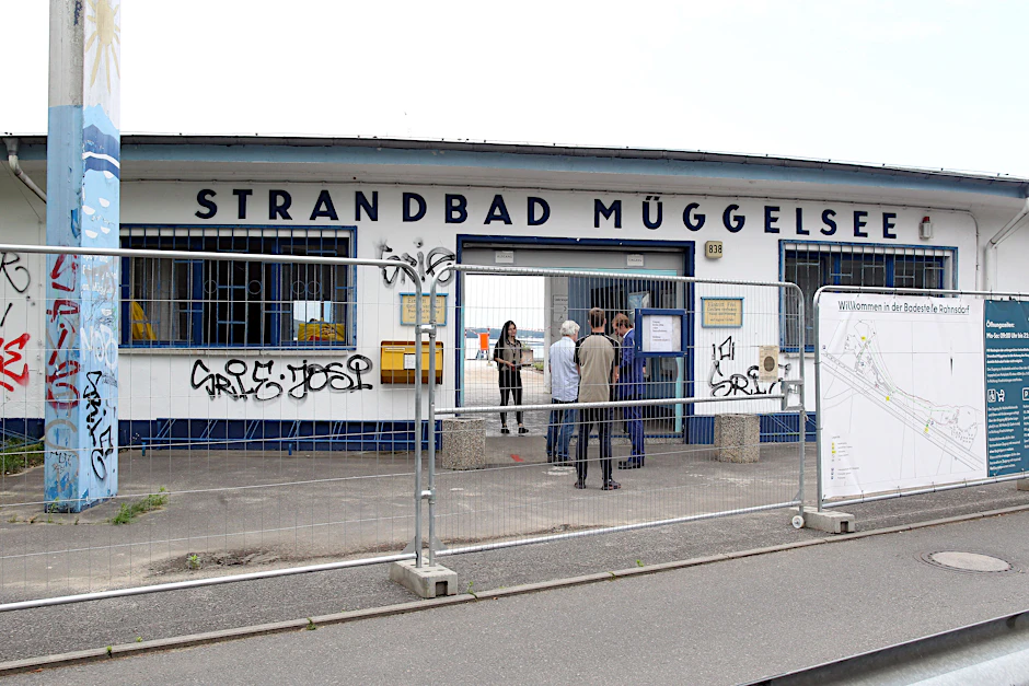 Das Strandbad Müggelsee wird saniert.