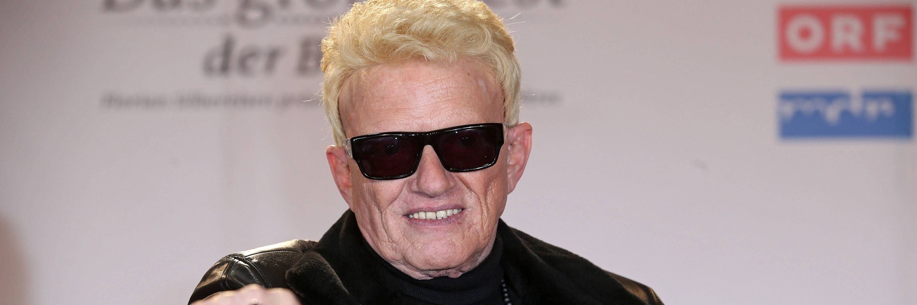 Musiker Heino bei einem Termin in Berlin.