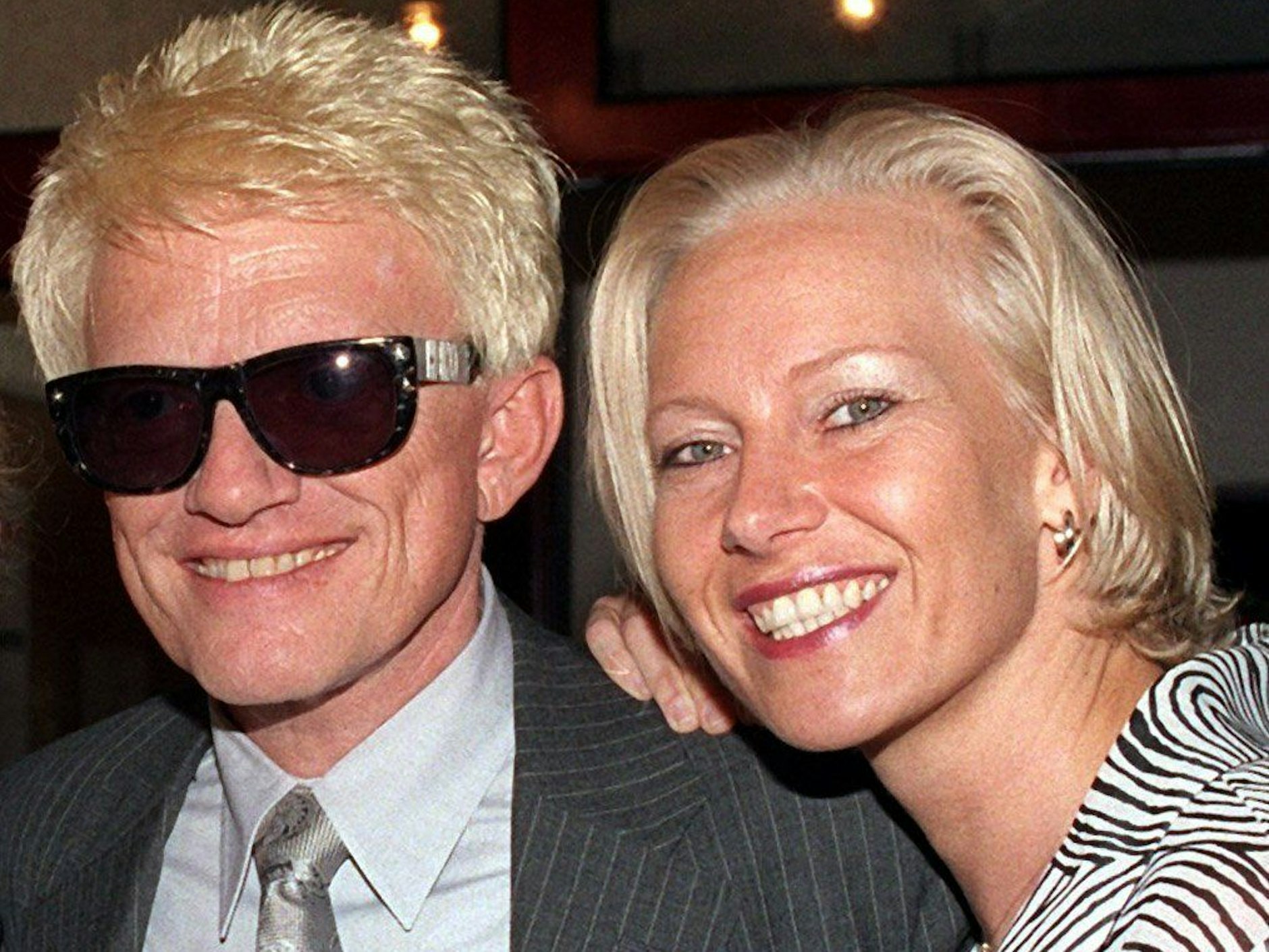 Heino und seine Tochter Petra im Dezember 2000.&nbsp;