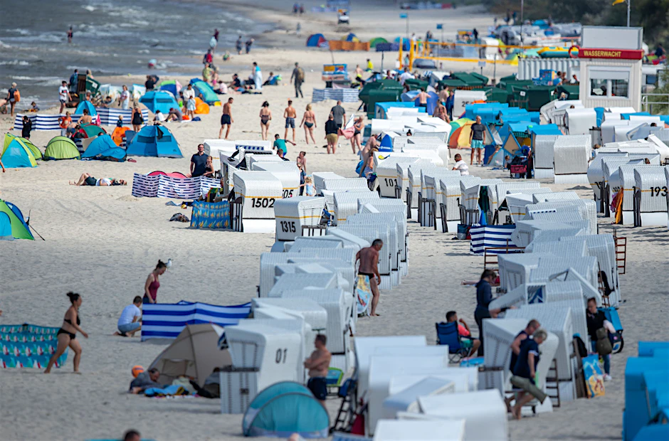 Zinnowitz auf der Insel Usedom: Kriminelle vermiesten einer Gruppe von Brandenburger Touristen den Ostsee-Urlaub (Symbolbild).&nbsp;