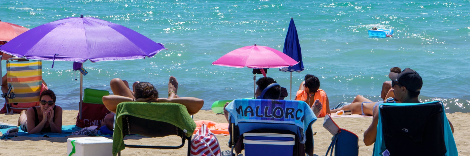 Sonnige Auszeit auf Mallorca: Die Corona-Zahlen steigen in ganz Spanien aber rapide an.