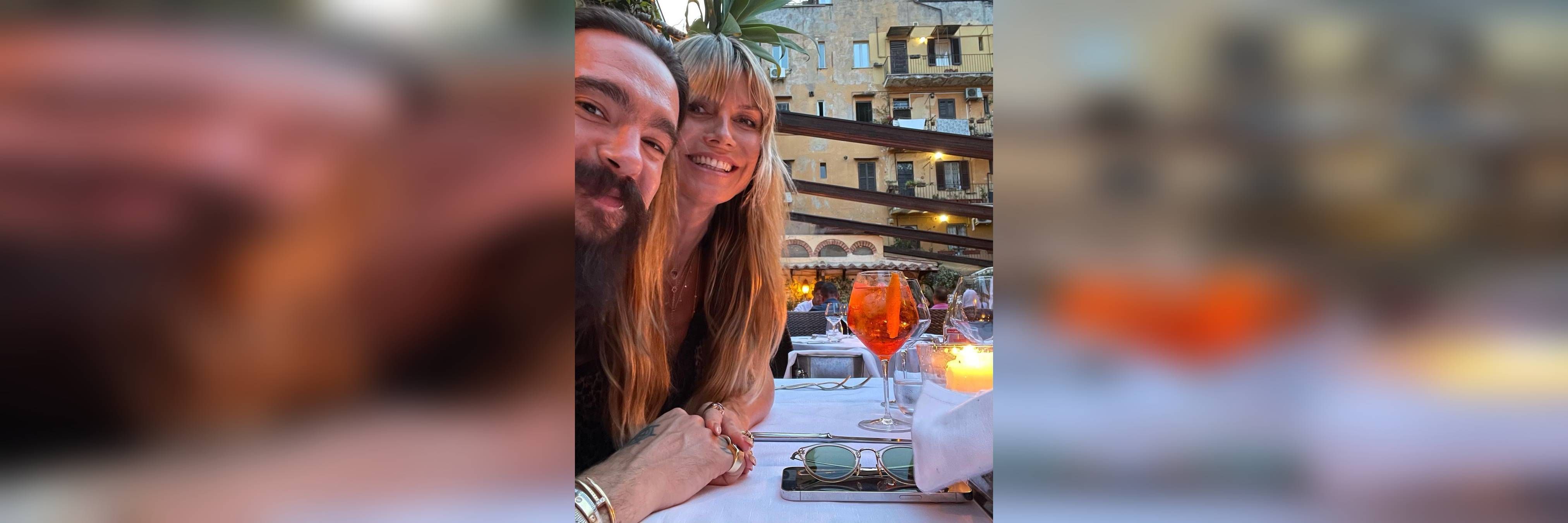 Aperol Spritz und viel Sonne: Heidi Klum und ihre Familie urlauben in Rom