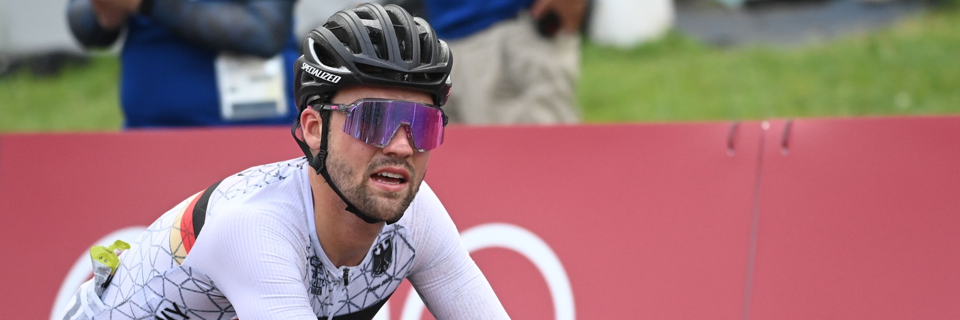 Nach 234 Kilometern war Maximilian Schachmann auf der Zielgeraden ziemlich erschöpft. 