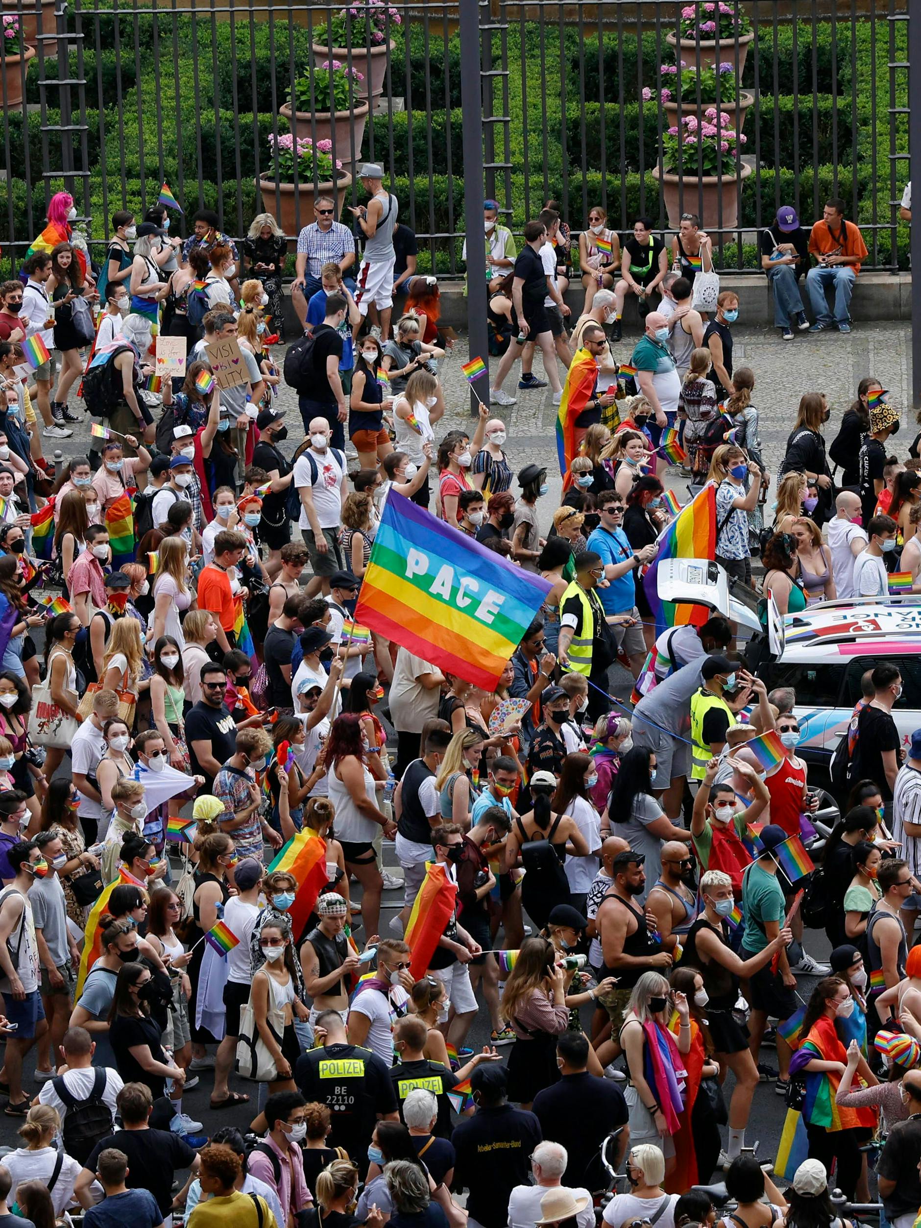20.000 Teilnehmer waren angemeldet. Es kamen deutlich mehr.