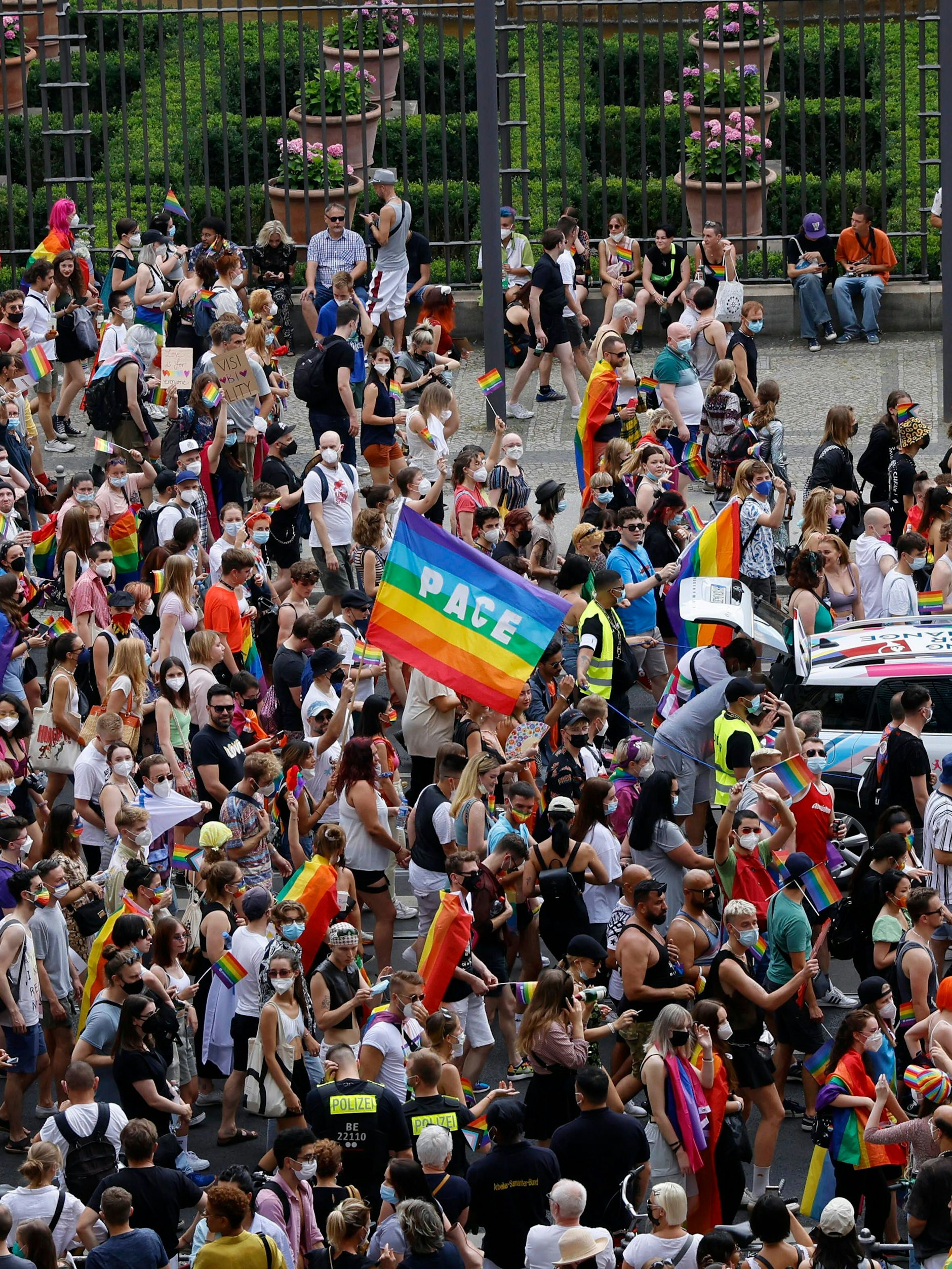 20.000 Teilnehmer waren angemeldet. Es kamen deutlich mehr.