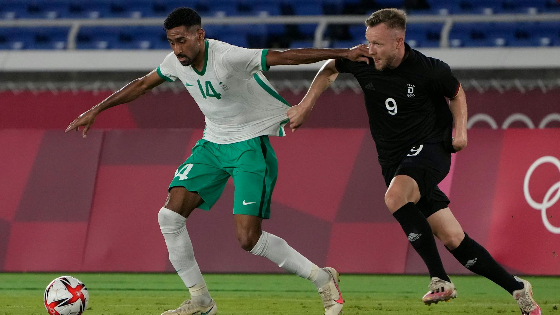 Unions Cedric Teuchert durfte gegen Saudi-Arabien beginnen.