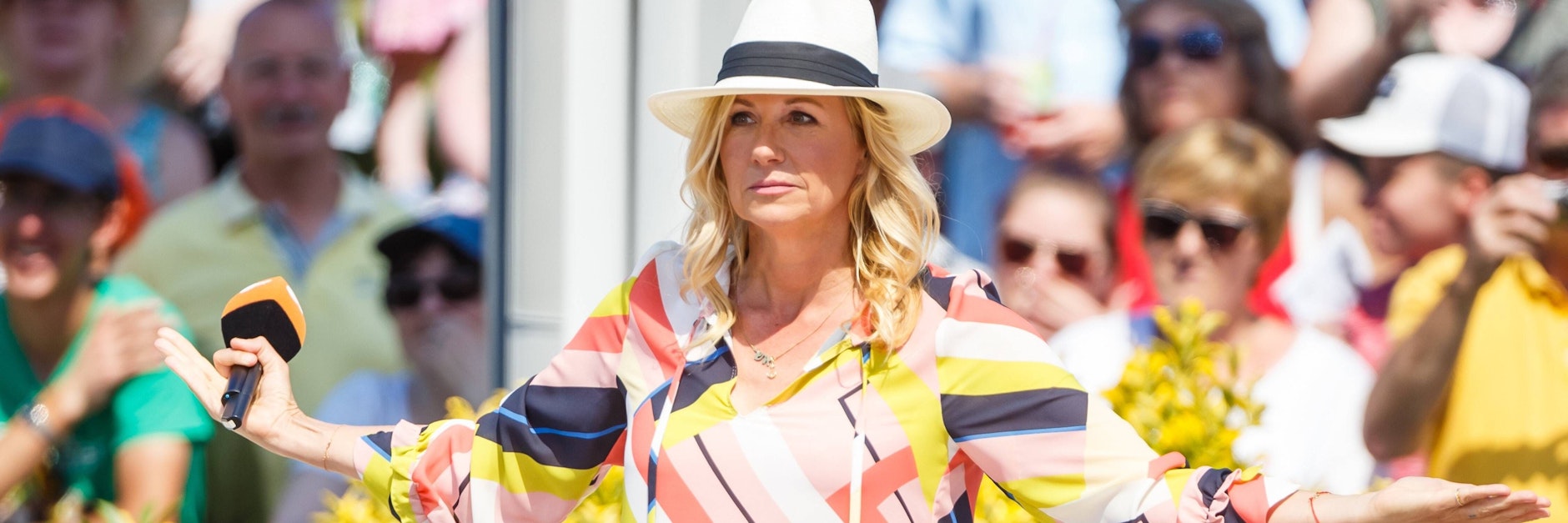 Andrea Kiewel moderiert seit vielen Jahren den ZDF-Fernsehgarten, doch wie lange noch?
