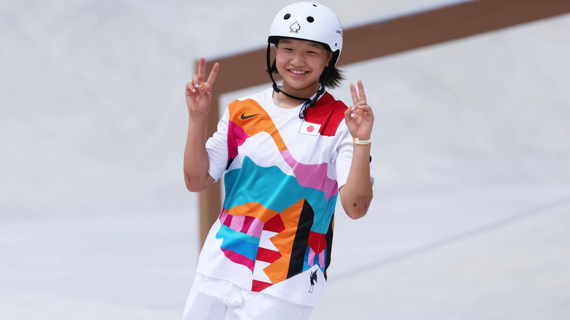 Momiji Nishiya ist die zweitjüngste Olympiasiegerin aller Zeiten.