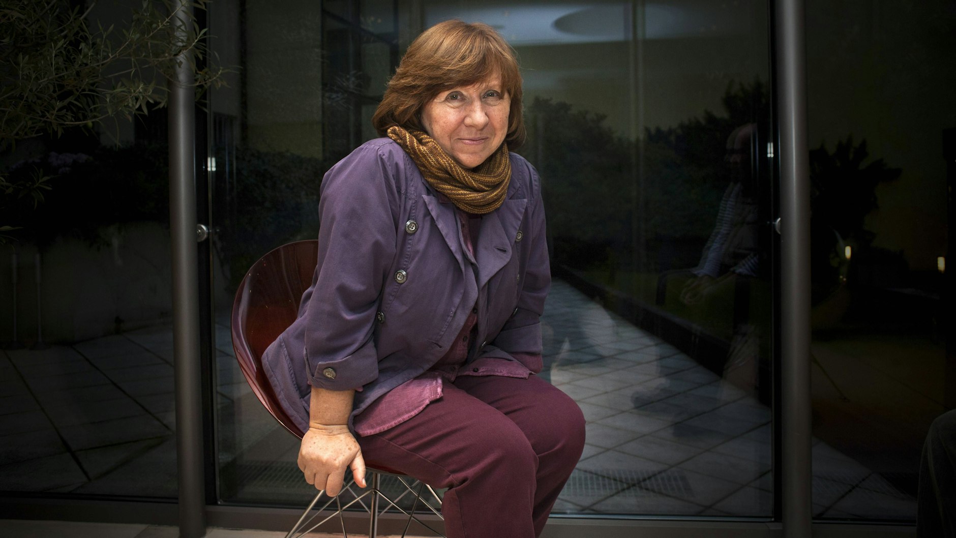 Die Literaturnobelpreisträgerin Swetlana Alexijewitsch.<br>