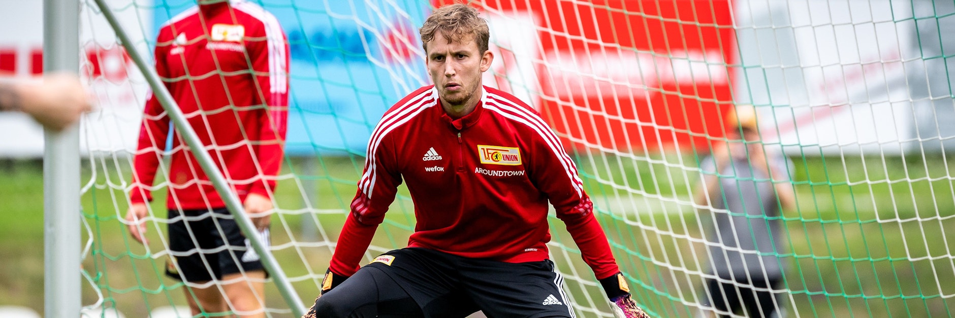 Hat derzeit im Kampf der Keeper ein etwas schlechteres Blatt auf der Hand: Unions Neuzugang Frederik Rönnow. 