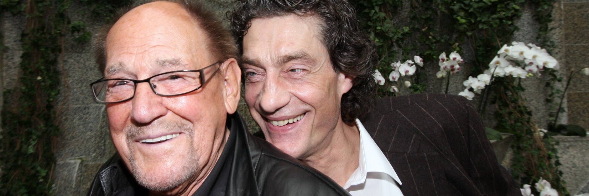 Herbert Köfer und Winfried Glatzeder: Sie waren auf der Bühne über 20 Jahre lang Kollegen und hatten als beste Freunde viel Spaß nach den Auftritten, wie hier bei den Jedermann-Aufführungen 2010.